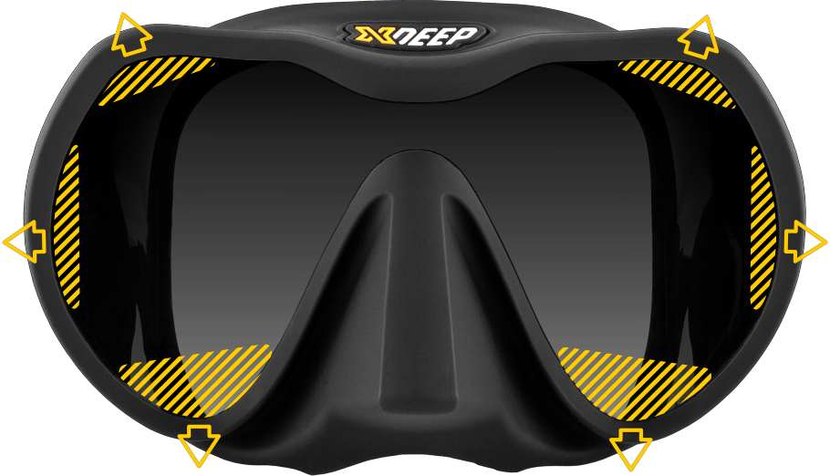 xDEEP Radical Tauchermaske – Bild 3